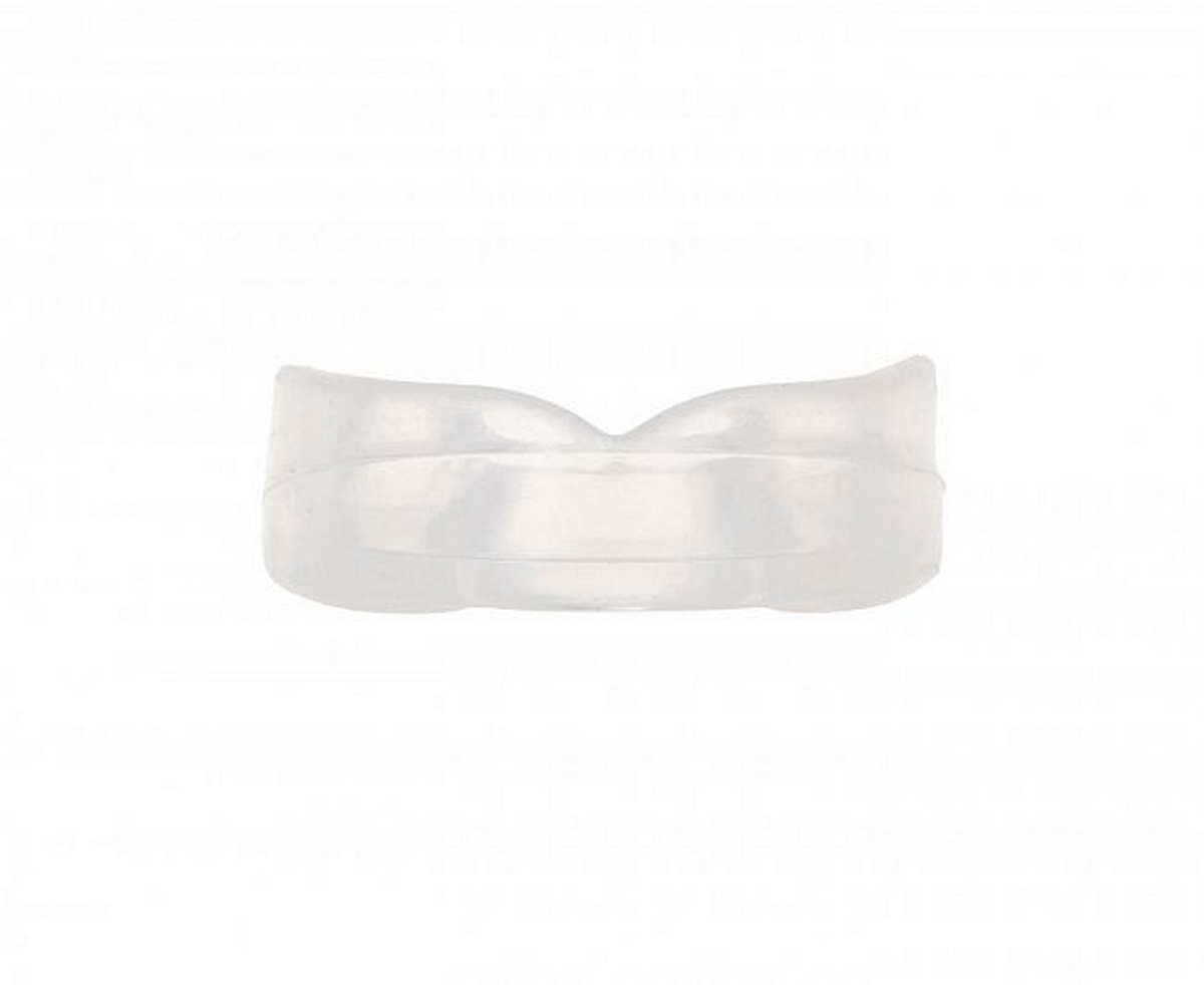 Капа одночелюстная Clinch Olimp Single Layer Mouthguard C501 прозрачный Senior 1200_982