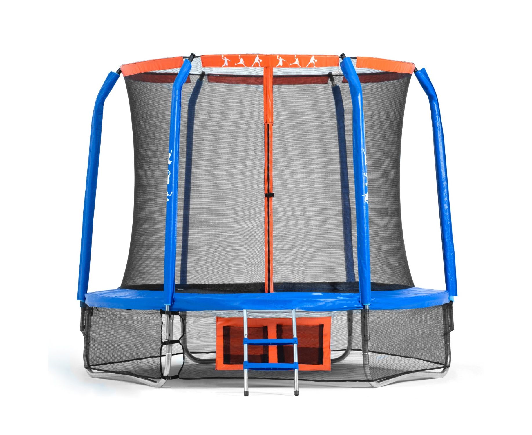 Батут DFC Jump Basket 10ft внутр.сетка, лестница (305cм) 10FT-JBSK-B 1834_1500