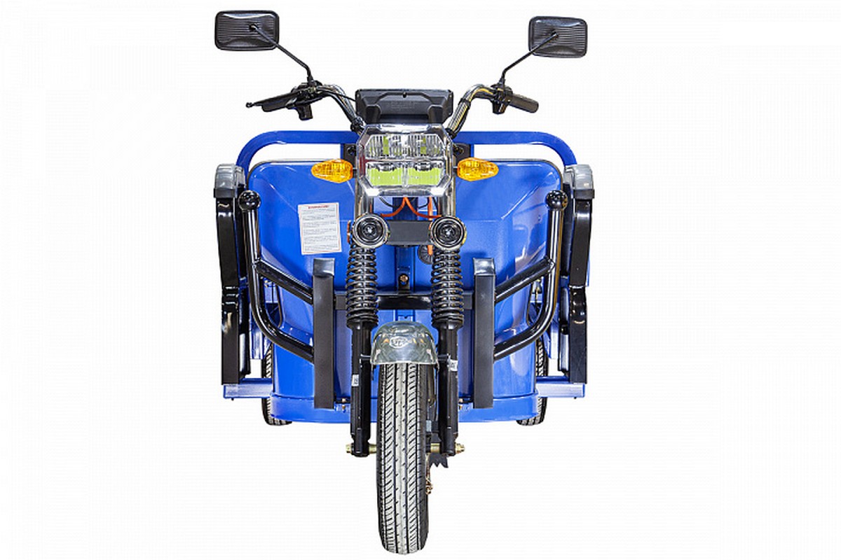 Грузовой электрический трицикл RuTrike Габарит 1700 60V1200W 024761-2817 красный 1200_800