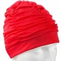 Шапочка для плавания текстильная (лайкра) (красная) Sportex E36889-3 120_120