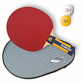 Набор для настольного тенниса Atemi Exclusive (1ракетка+чехол+2 мяча***) 120_120