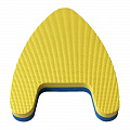 Доска для плавания Sportex 2-х цветная с ручками, 28х38х4,5 см E39335 желто\синий 120_120
