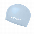 Шапочка для плавания Atemi light silicone cap Light blue FLSC1LBE голубой 120_120