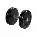 Гантель классик с вращающейся ручкой хром 20 кг MB Barbell MB-FdbEM-B20 120_120