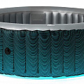 СПА-бассейн 204х70см, 930л, круглый, аэромассаж, led-подстветка MSpa Starry C-ST062 120_120