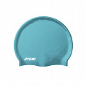 Шапочка для плавания Atemi silicone cap Green river TSC1GR бирюзовый 120_120