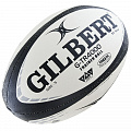 Мяч для регби р.5 Gilbert G-TR4000 бело-черно-серый 120_120