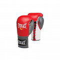 Перчатки боевые Everlast Powerlock 8oz черный/серый 120_120